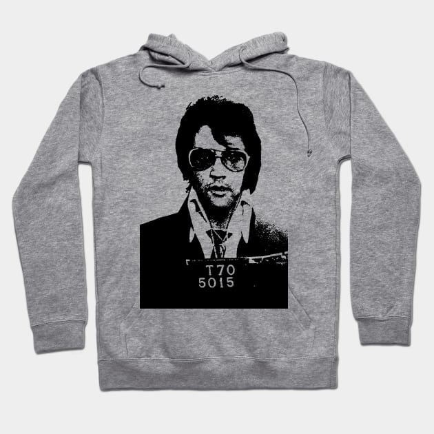 Elvis Mugshot Hoodie by ölümprints